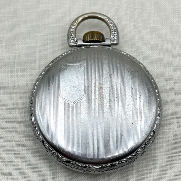 Antique Hamilton Pocket Watch 21 Jewels 992  ~Double Roller~ 1010630 AS IS - Picture 14 of 16